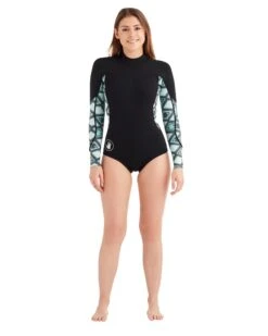Women's Stellar 2mm L/A Springsuit - Tribal