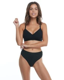 Ibiza Drew D-F Cup Bikini Top - Black