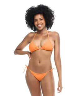 Smoothies Dita Triangle Bikini Top - Loquat