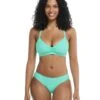 Smoothies Drew D-F Cup Swim Top - Sea Mist