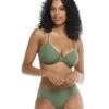 Smoothies Solo D-F Cup Bikini Top - Cactus