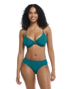 Smoothies Solo D-F Cup Bikini Top - Kingfisher