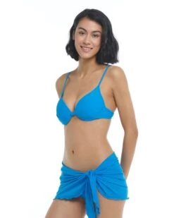 Smoothies Short Sarong Cover-Up - Coastal
