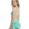 Smoothies Short Sarong Cover-Up - Sea Mist