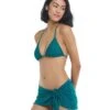 Smoothies Short Sarong Cover-Up - Kingfisher