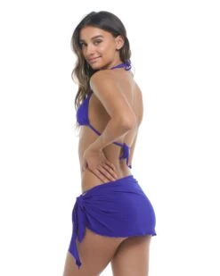 Smoothies Short Sarong Cover-Up - Nightlife