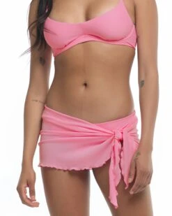 Smoothies Short Sarong Cover-Up - Pitaya