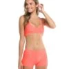 Smoothies Ruth Fixed Triangle Swim Top - Sunset