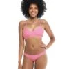 Smoothies Ruth Fixed Triangle Swim Top - Pitaya