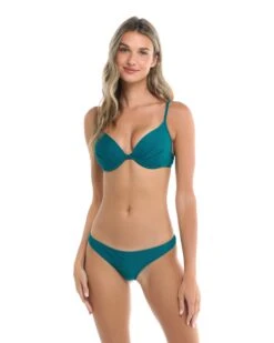 Smoothies Greta Bikini Top - Kingfisher