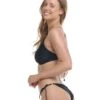 Smoothies Brasilia Side-Tie Bikini Bottom - Black