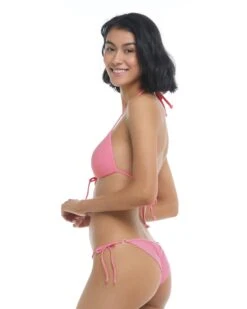 Smoothies Brasilia Side-Tie Bikini Bottom - Pitaya