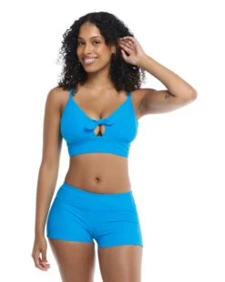 Smoothies Olivia D-F Swim Top - Coastal