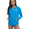 Smoothies Adeline UPF 50+ Sun Zip-Up Hoodie - Coastal
