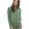 Smoothies Adeline Zip-Up Sun-Protection Hoodie - Cactus