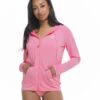 Smoothies Adeline Zip-Up Sun Protection Hoodie - Pitaya
