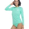 Smoothies Sleek Rash Guard - Sea Mist