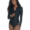Smoothies Channel Cross-Over Paddle Suit - Black