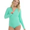 Smoothies Channel Cross-Over Paddle Suit - Sea Mist