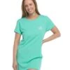 Brielle T-Shirt Dress - Seamist Heather