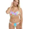 Colorbox Ruth Fixed Triangle Swim Top - Multi