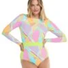 Colorbox Wave Paddle Suit - Multi