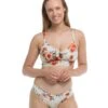 Corsica Olivia D-F Swim Top - Pearl