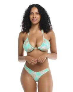 Wahine Dita D-Cup Triangle Top - Crystal