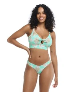 Wahine Olivia D-F Swim Top - Crystal
