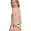 New Wave Nuevo Contempo High Rise Swim Bottom - Sangria