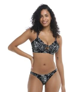 Jubilee Olivia D-F Bikini Top - Black