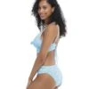 Flowery Skies Nuevo Contempo Swim Bottom - Baby Blue