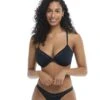 Constellation Solo D-F Cup Bikini Top - Black