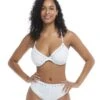 Constellation Solo D-F Cup Bikini Top - Snow