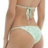Salt Cay Reversible Fixed Brasilia Bikini Bottom - Mint