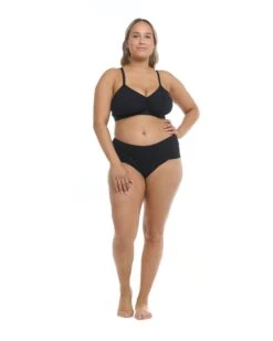 Ibiza Plus Size Coco Bikini Bottom - Black