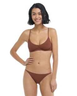 Ibiza Palmer Underwire Bikini Top - Brown