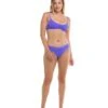 Ibiza Audrey Low-Rise Bikini Bottom - Clearwater