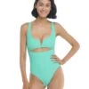 Smoothies Eli One-Piece Swimsuit - Sea Mist