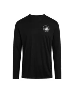 Solid L/S UPF Shirt - Black