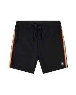 Hermosa 18" Side-Stripe Boardshort - Rasta