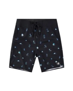 Bocas 19" Boardshort - Black