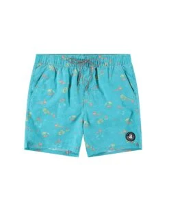 Shorepounds 17" Elastic Waist Swim Short - Blue