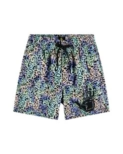 Maui 17" Abstract Swim Shorts - Multi