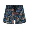 Maui 17" Mosaic Swim Shorts - Black