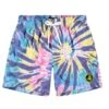 Maui 17" Tie Dye Swim Short - Bright Blue
