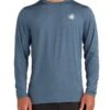 Offshore UPF Long-Sleeve Sun Shirt - Heather Navy