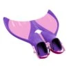 Foldable Travel Monofin - Pink/Purple