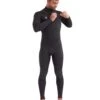 Phoenix 3/2mm Men's Chest-Zip Fullsuit - Black