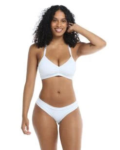 Ibiza Drew D-F Cup Bikini Top - White